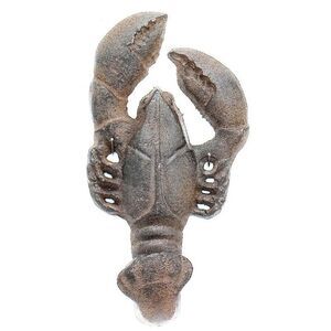 Antique Reproduction Cast Maine Lobster Wall Decor Hook